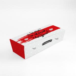 Box para Sobremesa Padrão Cartão Triplex com Barreira Certificado 300g 206x71x51mm 4X0   