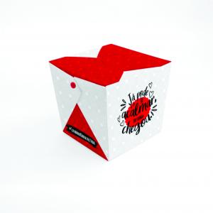 Box para Yakissoba Padrão Cartão Triplex com Barreira Certificado 300g  4x0   